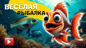 Увлекательный мир рыб. Веселая рыбалка. Продолжаем морские путешествия