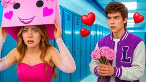 Он выберет её или меня 💔 Школьная битва за любовь 🎓✨