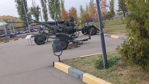 На территории Парка Победы в Нижнем Новгороде