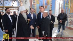 Глава Симбирской митрополии совершил Божественную литургию в строящемся Александро-Невском храме