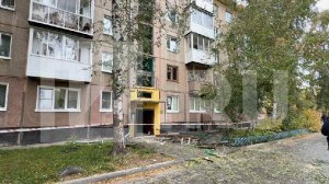 Опубликованы кадры взрыва бытового газа в жилом доме в Ангарске