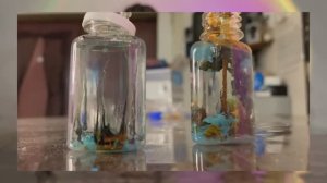 Опыты. Коллоидный сад. Голубой карьер.