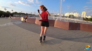 Вечерние катания в парке