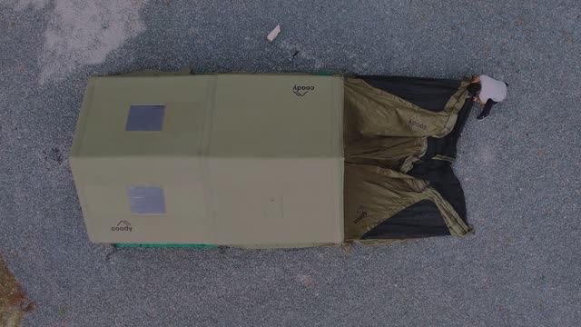 Как установить надувной шатёр Coody Inflatable Canopy? смотреть онлайн