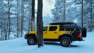 Уральский хищник TOYOTA "Arctic Trucks" под надежной защитой из полимочевины ARMORLINE