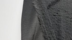 16–11709 Искусственный мех на трикотажной основе Nord Style, серого цвета