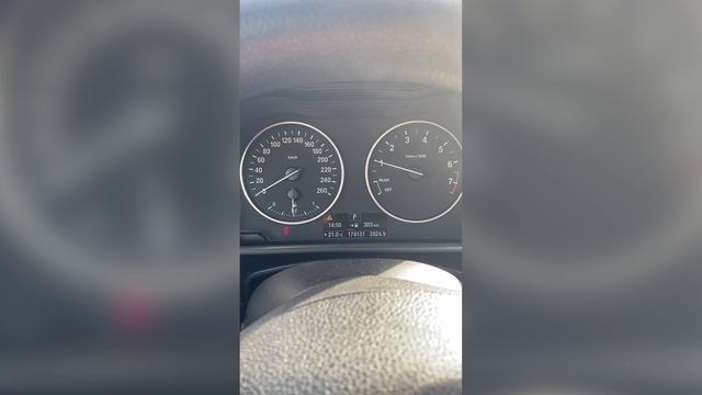 Холодный запуск двигателя Bmw F20 116i (2011) смотреть онлайн