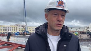 В Каменске-Уральском продолжается строительство Легкоатлетического манежа. Панорама 16.09.25