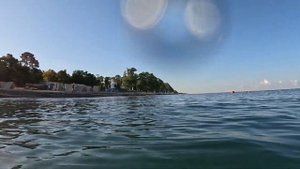 Встречаем рассвет в море