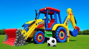 Мультик про ТРАКТОР | Шарики и клоун - смотреть мультики| мультики для детей