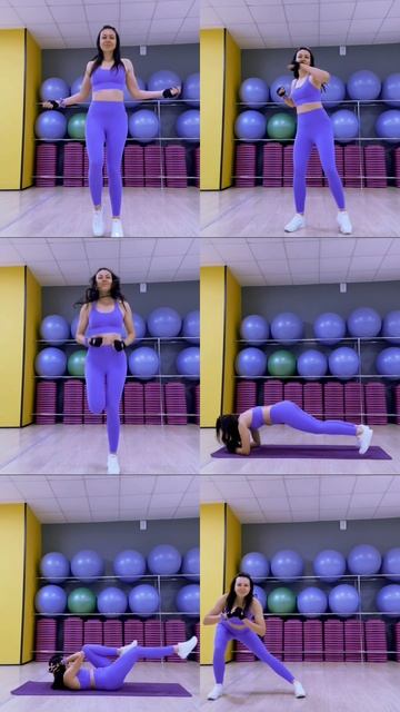 ТОП-6 упражнений для интенсивного КАРДИО 🔥❤️🏃♂️