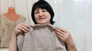 Продолжаю вязать кардиган...