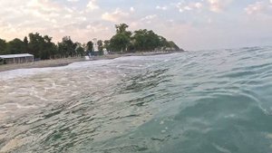 Встречаем рассвет в море