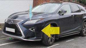 Снятие переднего бампера и фары Lexus RX350, 200t 4G how to take the front bumper and headlight off