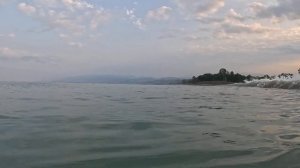 Встречаем рассвет в море