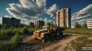 Туризм по Припяти из Игры Farming Simulator 2017
