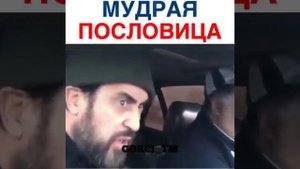 Мудрая пословица...