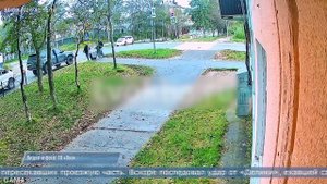 15.09.2025 В Охе микроавтобус и джип столкнулись у пешеходного перехода