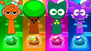 Coffin Dance Спрунки 82 уровень - Мультики про Спрунке | МУЛЬТФИЛЬМЫ SPRUNKI в Tiles Hop