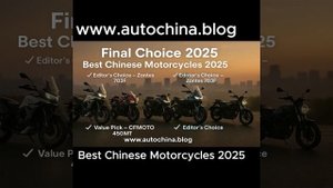 Best Chinese Motorcycles