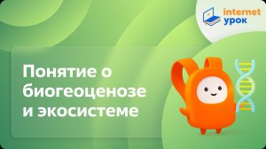 Понятие о биогеоценозе и экосистеме. Видеоурок по биологии 9 класс