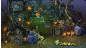 Asset Unity - Halloween Cemetery Set