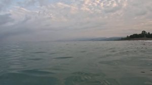 Встречаем рассвет в море