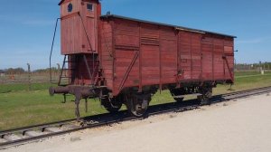 Вагон в котором возили людей в Освенцим!!!