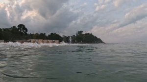 Встречаем рассвет в море