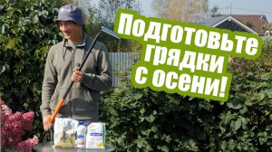 Что внести в грядки осенью