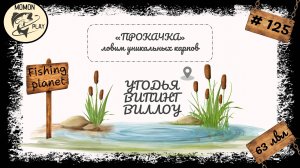 fishing planet #125 - Угодья "Випинг Виллоу" - прокачка с 63 до 64 уровня (1 часть)