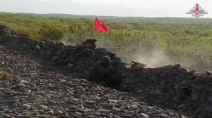 Морские пехотинцы Северного флота при поддержке авиации выполнили задачи по противодесантной обороне