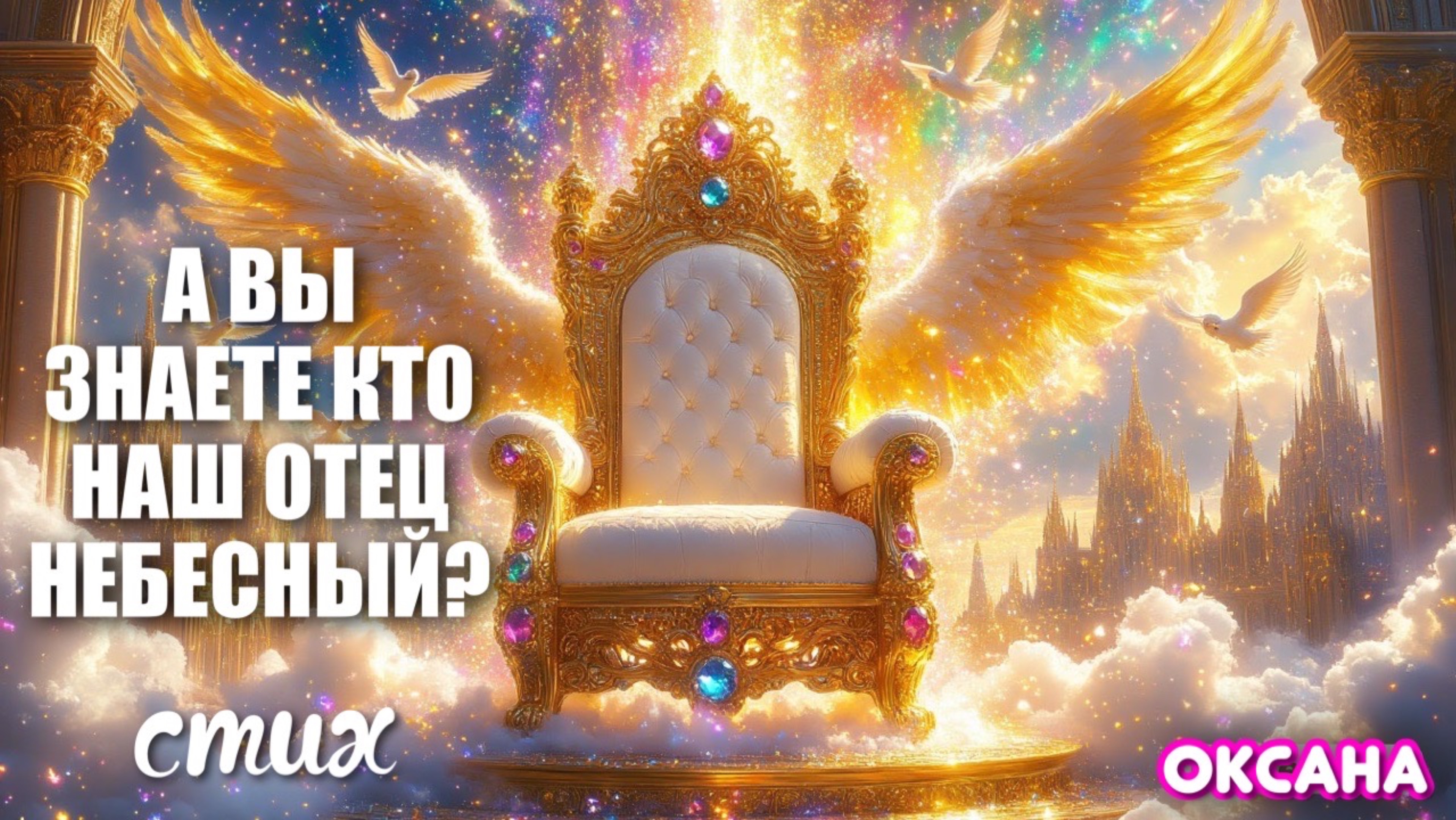 А ВЫ ЗНАЕТЕ КТО НАШ ОТЕЦ НЕБЕСНЫЙ? Стих. Оксана