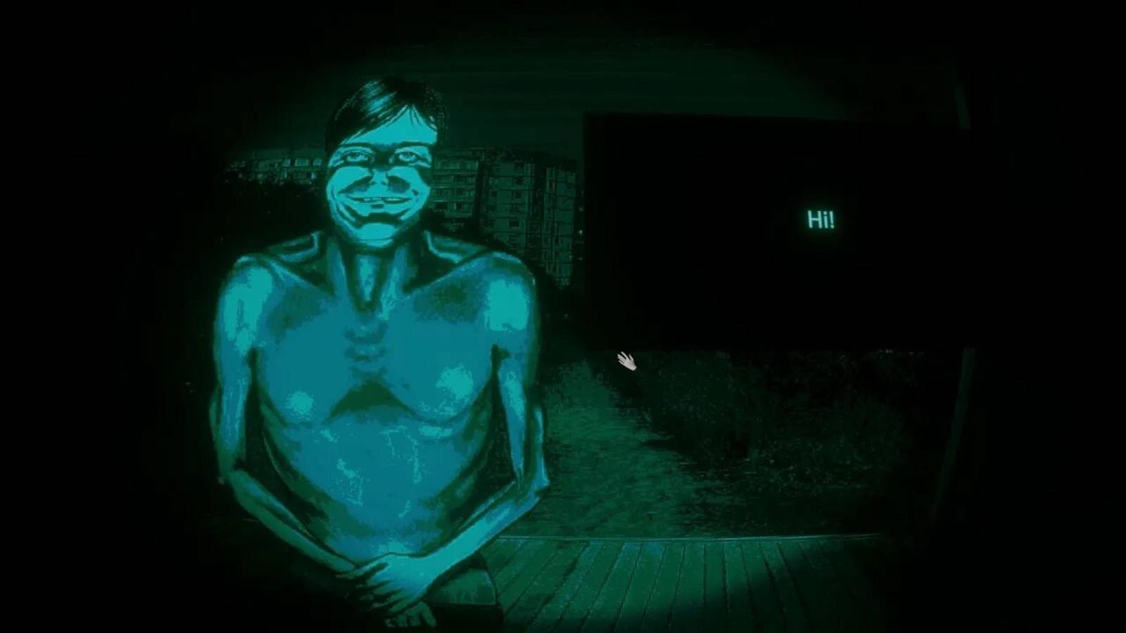 No, I'm not a Human - концовка на 5-ый день с Гостем в двери