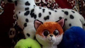 Обзор на 4 Мягкие Игрушки - Далматинец, лисичка, цыплёнок и зайчик