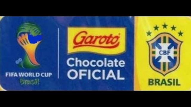 Garoto - chocolate oficial da 14ª Copa do Mundo da FIFA no Brasil