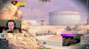 Неравная битва последняя нервная клетка VS Ивент Tanks Blitz