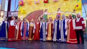 Марафон продолжается. Песня: "Ой, кумушки, голубушки мои!"