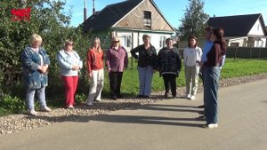 Открытие площадки и дороги в Парском