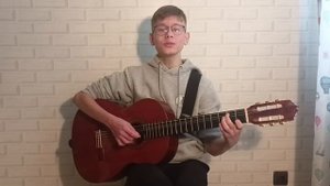 Соковнин Александр, номинация "Исполнитель", В.А.Луферов "Баллада о музыканте"
