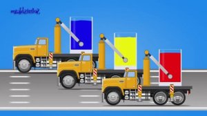 Учим цвета Смешиваем краски.  Развивающий мультфильм.