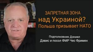 Бесполётная зона над Украиной? /Подполковник Дэниел Дэвис и Чез Фриман.