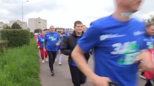 Атомные забег и велопробег твин