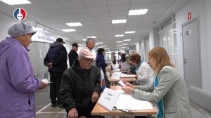 Работа избирательного участка  №2312 и №2313