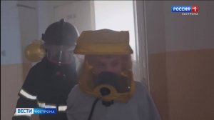 Масштабные пожарно-тактические учения прошли в Костроме