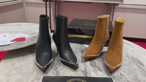 Ботильоны женские в стиле Christian Louboutin Vidura Booty