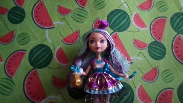 Обзор на Медлин Хеттер*''Базовая-Перевыпуск''*Эвер Афтер Хай-Madeline Hatter*Ever After High