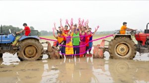 Деревенские веселья | Танцы и праздник в грязи | Трактор-шоу