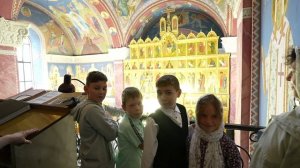 Фрагменты богослужения в день освящения Тихоновского храма Тольятти