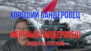Хороший бандеровец - мёртвый бандеровец, сводка 16 сентября